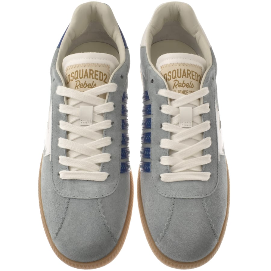 Image number 3 for DSQUARED2 Rebel Trainers Blue