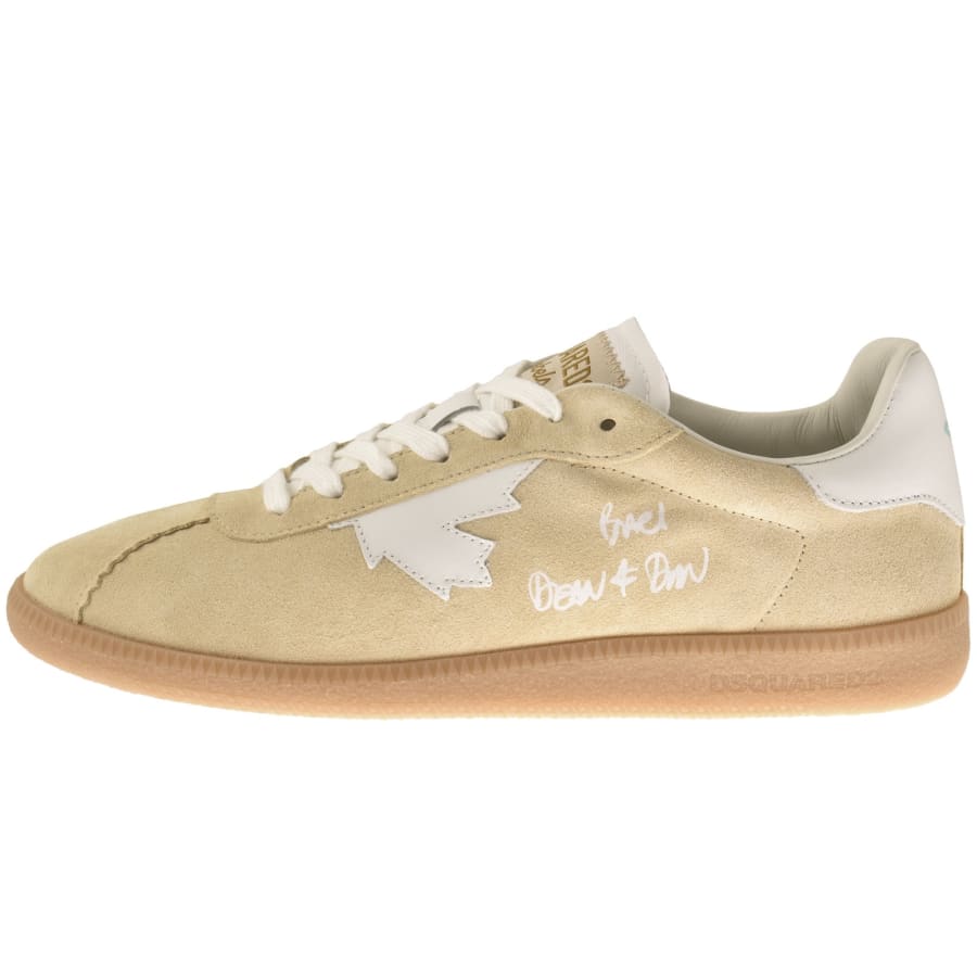 Image number 1 for DSQUARED2 Rebel Trainers Beige
