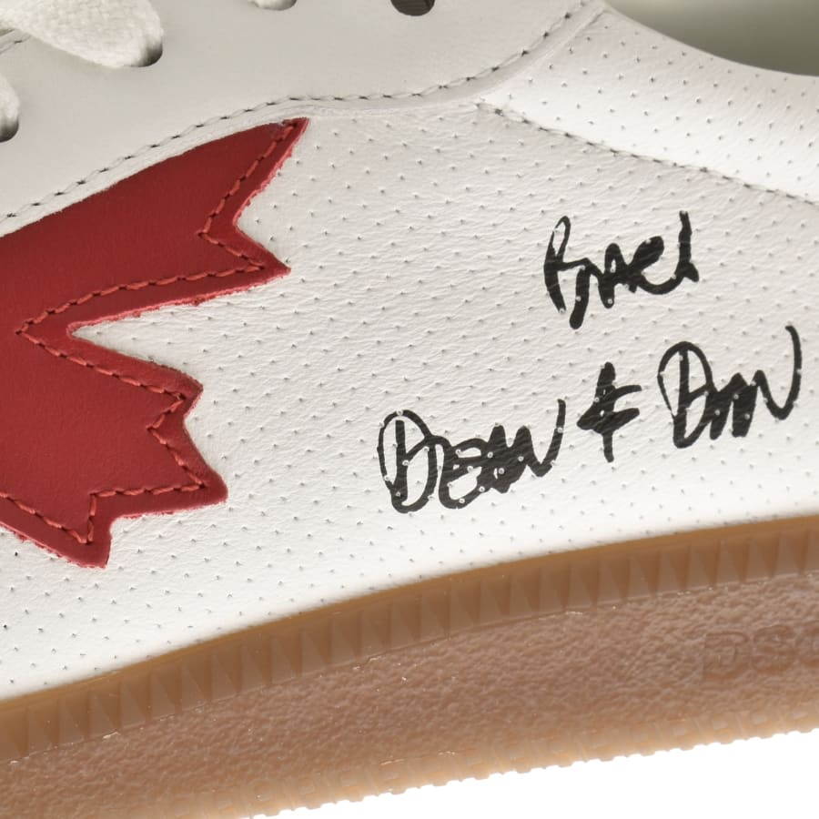 Image number 4 for DSQUARED2 Rebel Trainers White