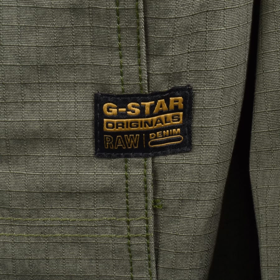 Image number 3 for G-Star Mosa Denim Overshirt Green