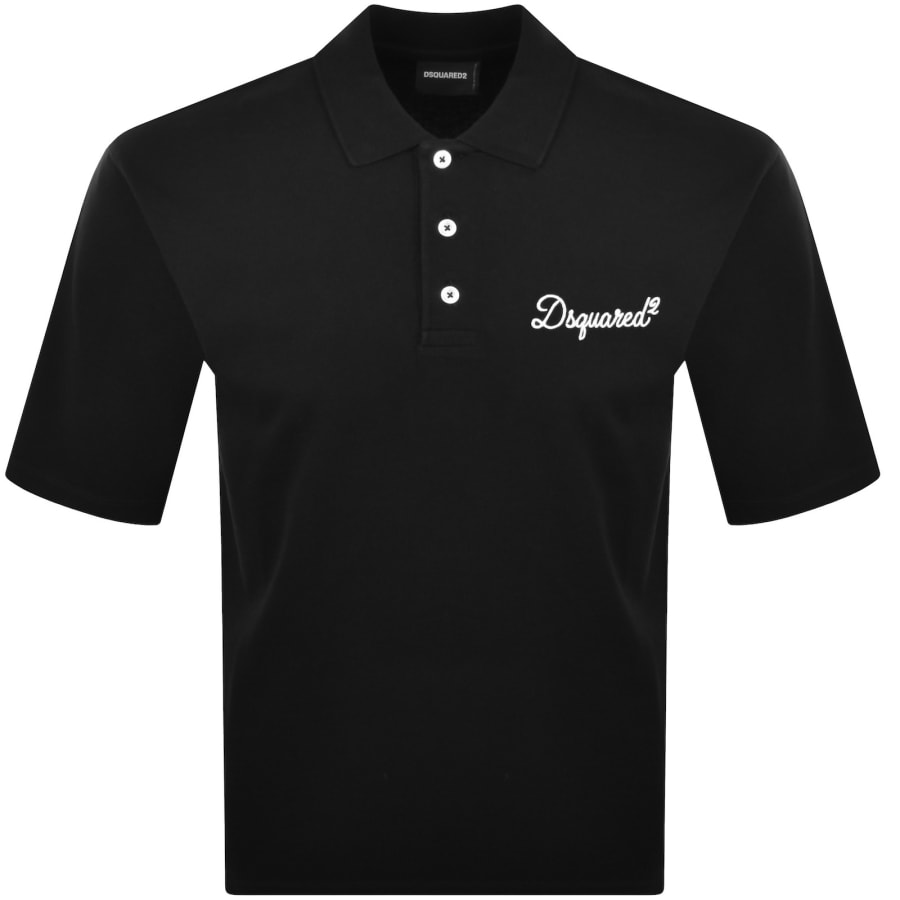 Image number 1 for DSQUARED2 Polo T Shirt Black