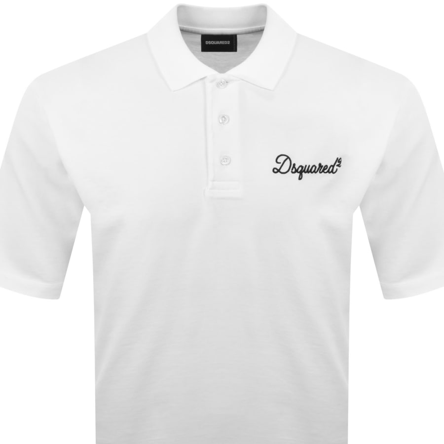 Image number 2 for DSQUARED2 Polo T Shirt White