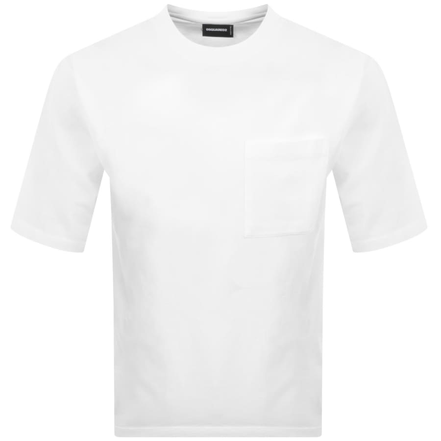 Image number 2 for DSQUARED2 Loose Fit T Shirt White