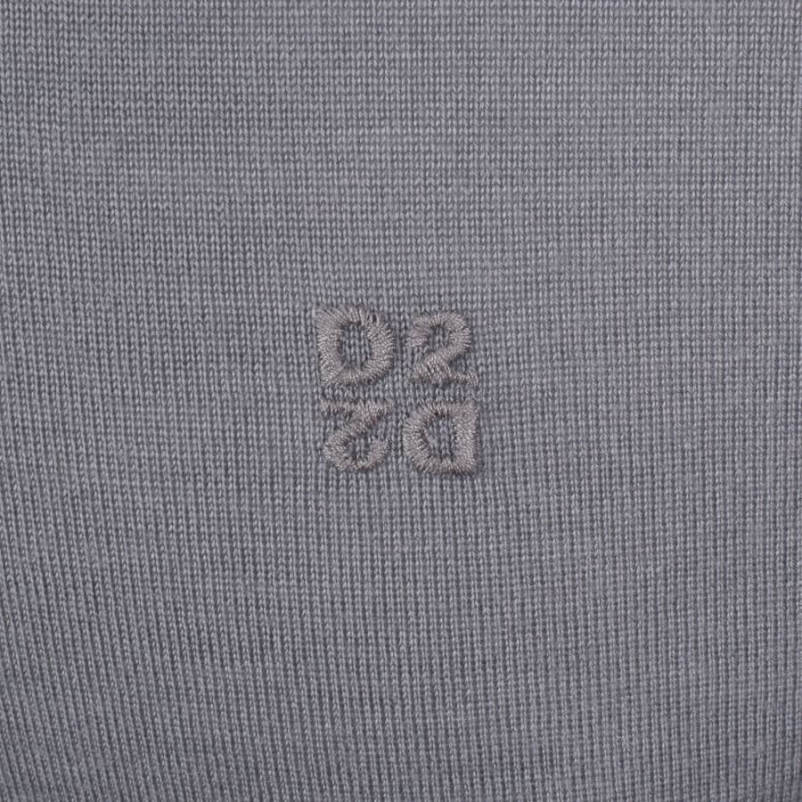 Image number 3 for DSQUARED2 Crew Neck Knit Jumper Grey
