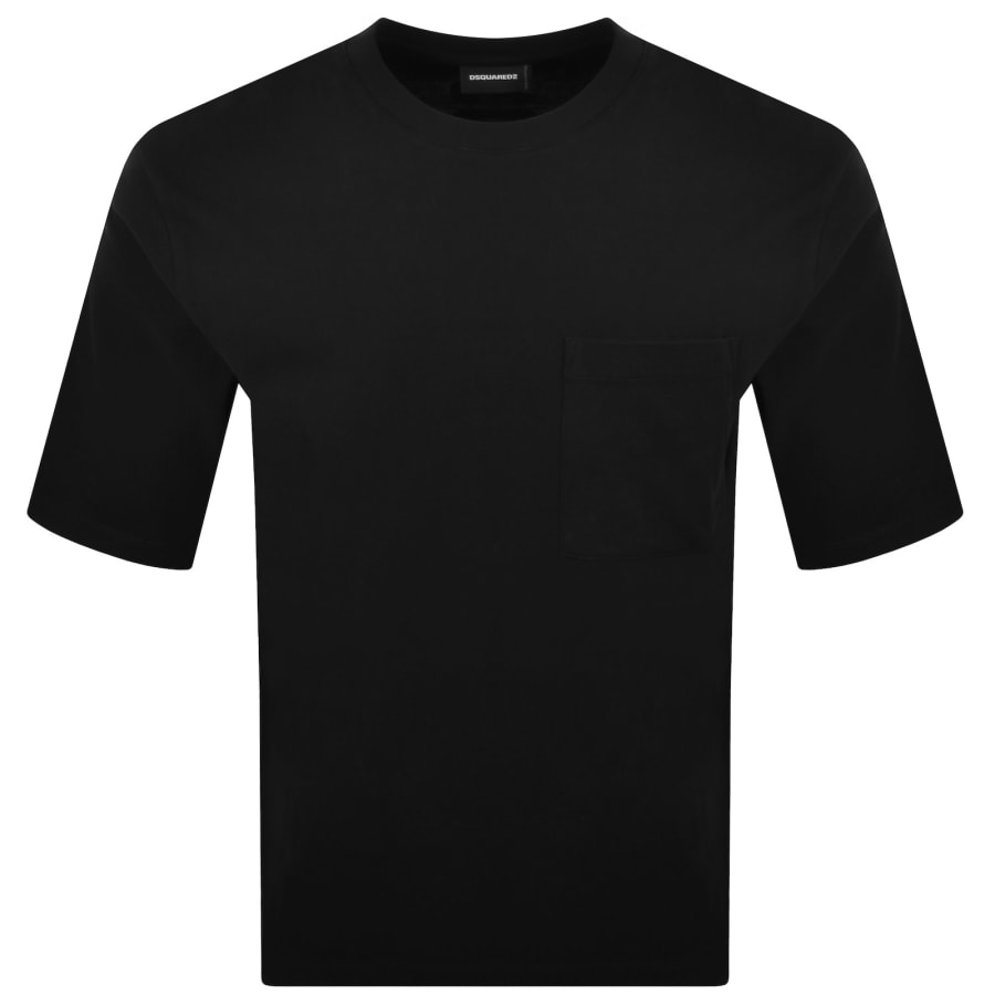 Image number 2 for DSQUARED2 Loose Fit T Shirt Black