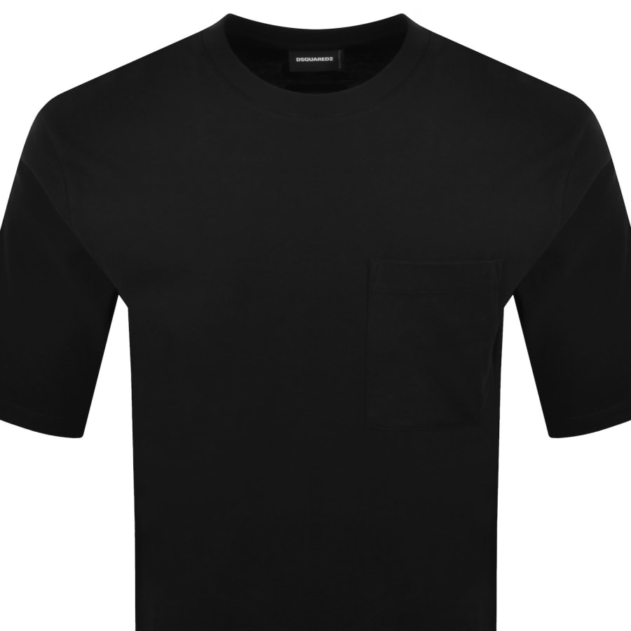 Image number 3 for DSQUARED2 Loose Fit T Shirt Black