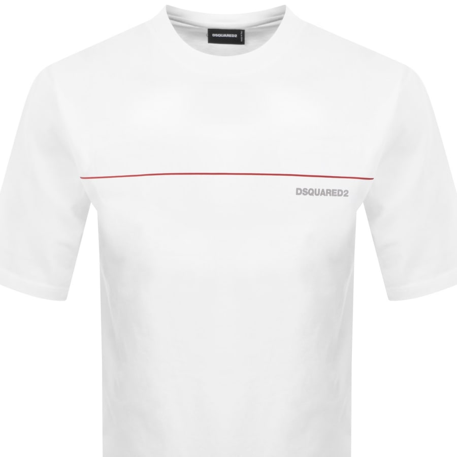 Image number 2 for DSQUARED2 Loose Fit T Shirt White