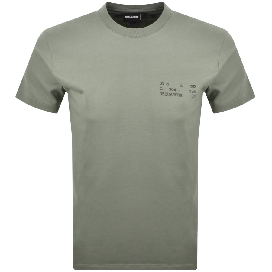 Image number 1 for DSQUARED2 Cool Fit T Shirt Green