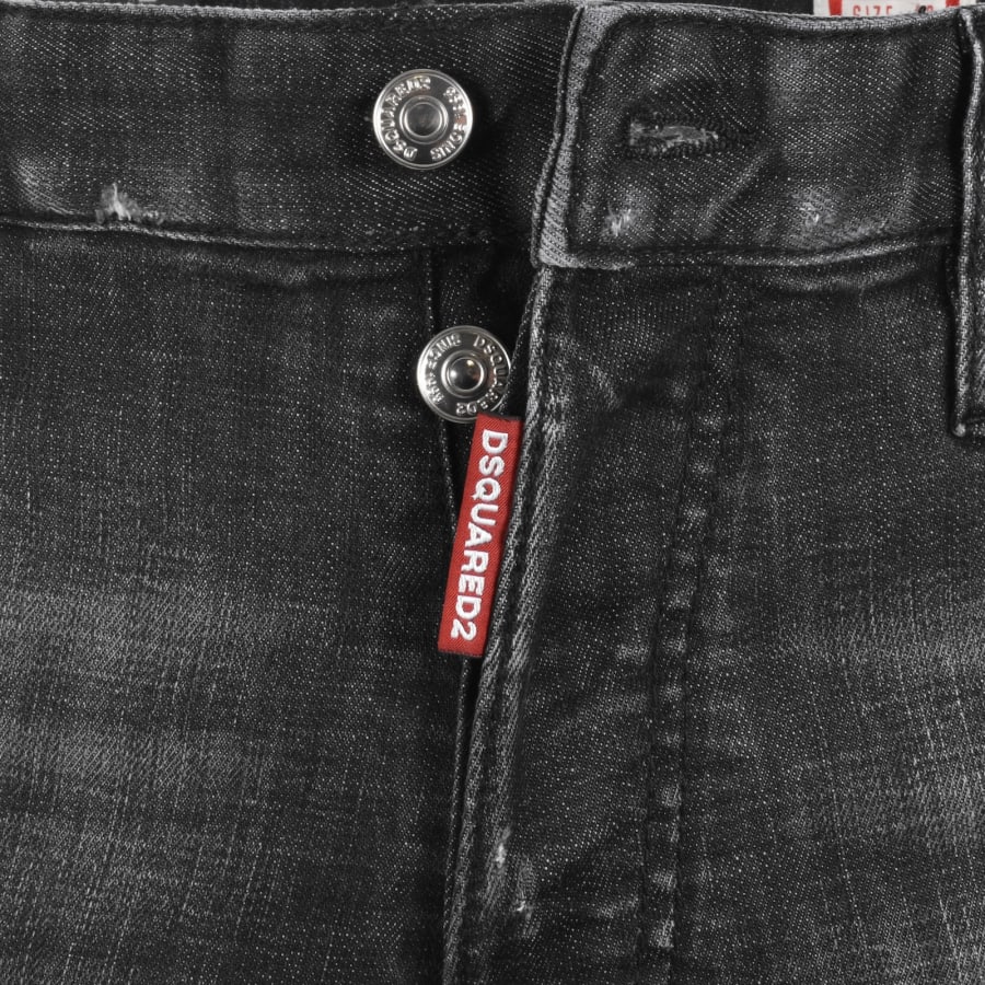 Image number 5 for DSQUARED2 Teddy Jeans Washed Black