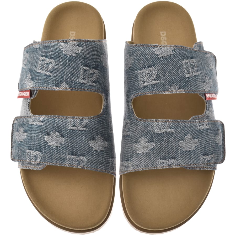 Image number 2 for DSQUARED2 Flat Sandals Blue