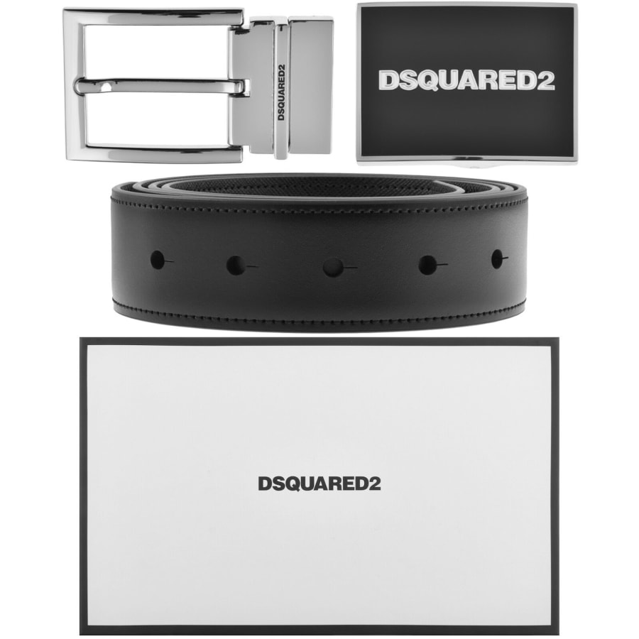 Image number 1 for DSQUARED2 Gift Box Belt Black
