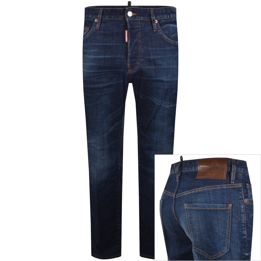 Image number 1 for DSQUARED2 642 Jeans Blue