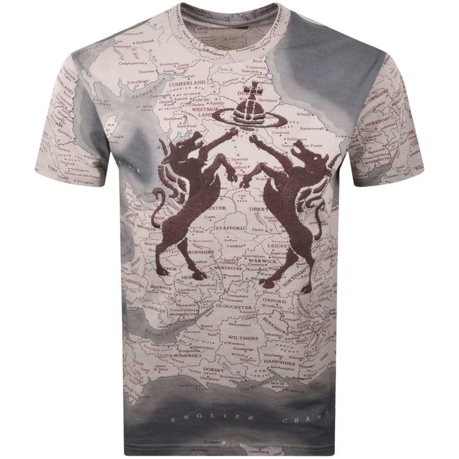 Image number 1 for Vivienne Westwood Horses T Shirt Beige