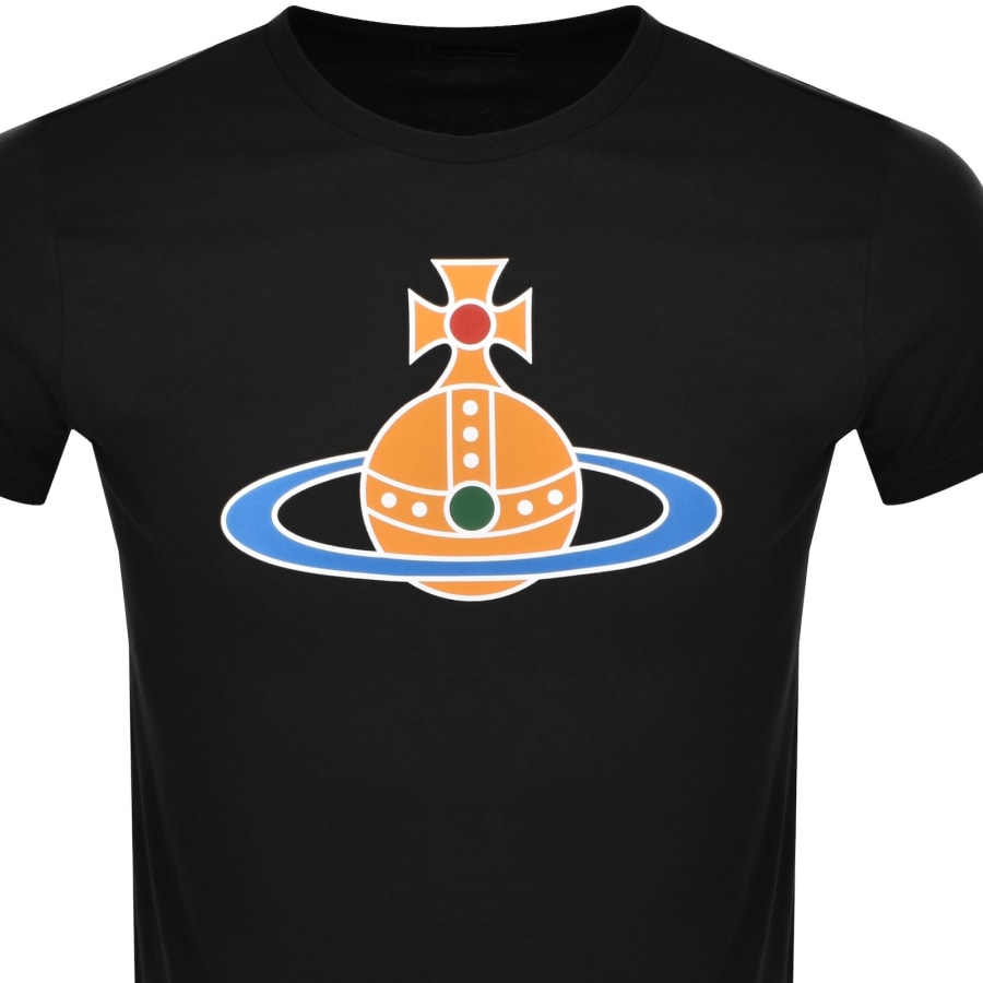 Image number 2 for Vivienne Westwood Orb T Shirt Black