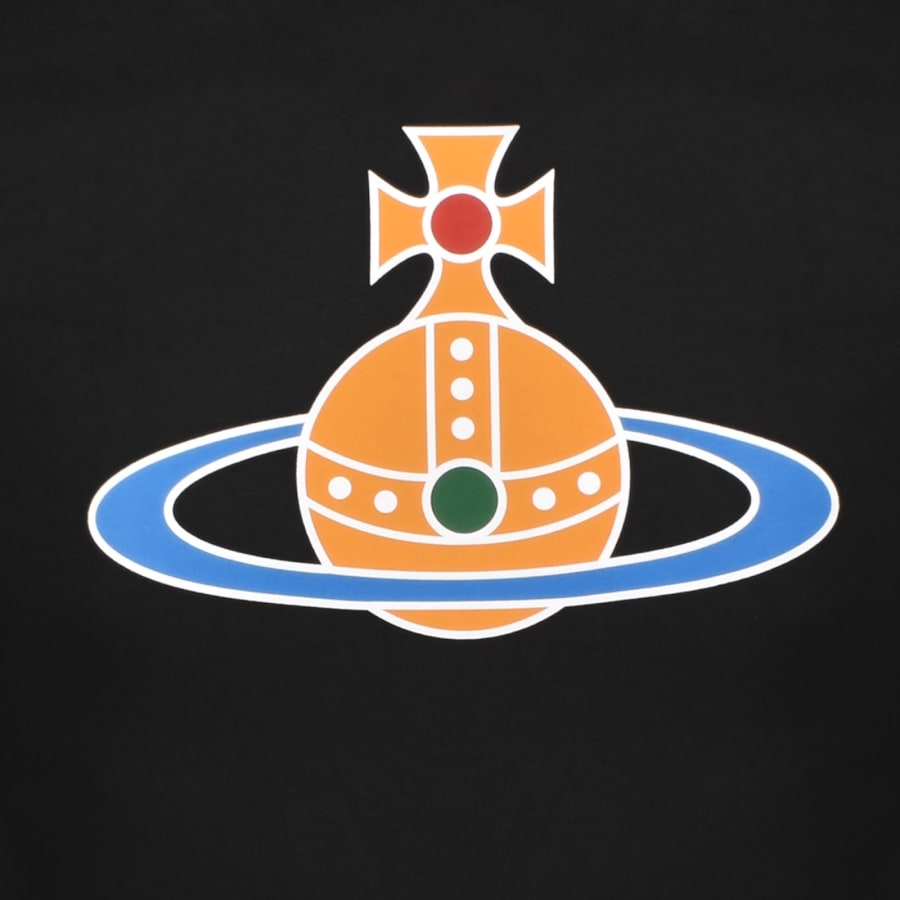 Image number 3 for Vivienne Westwood Orb T Shirt Black