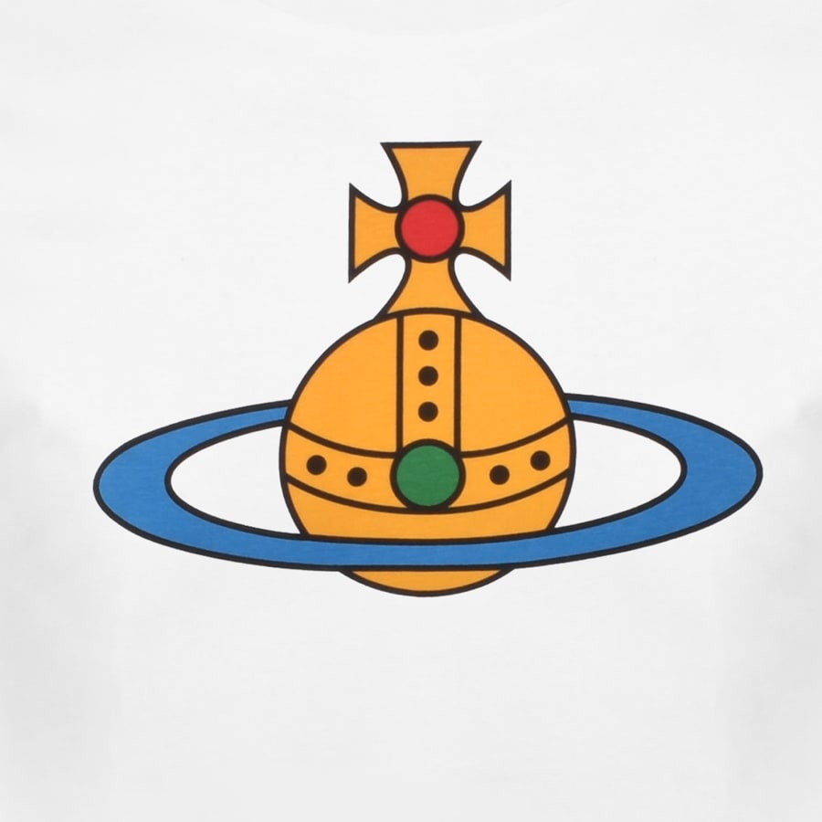 Image number 3 for Vivienne Westwood Orb T Shirt White