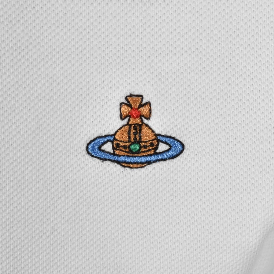 Image number 3 for Vivienne Westwood Classic Polo T Shirt Off White