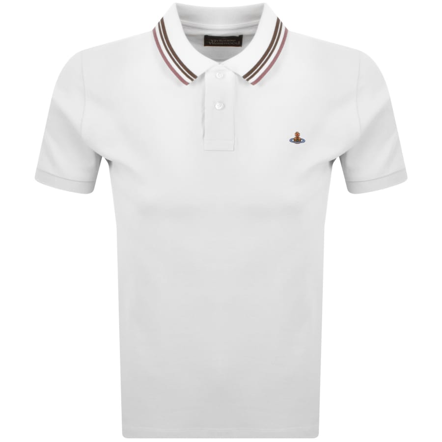 Image number 1 for Vivienne Westwood Classic Polo T Shirt Off White
