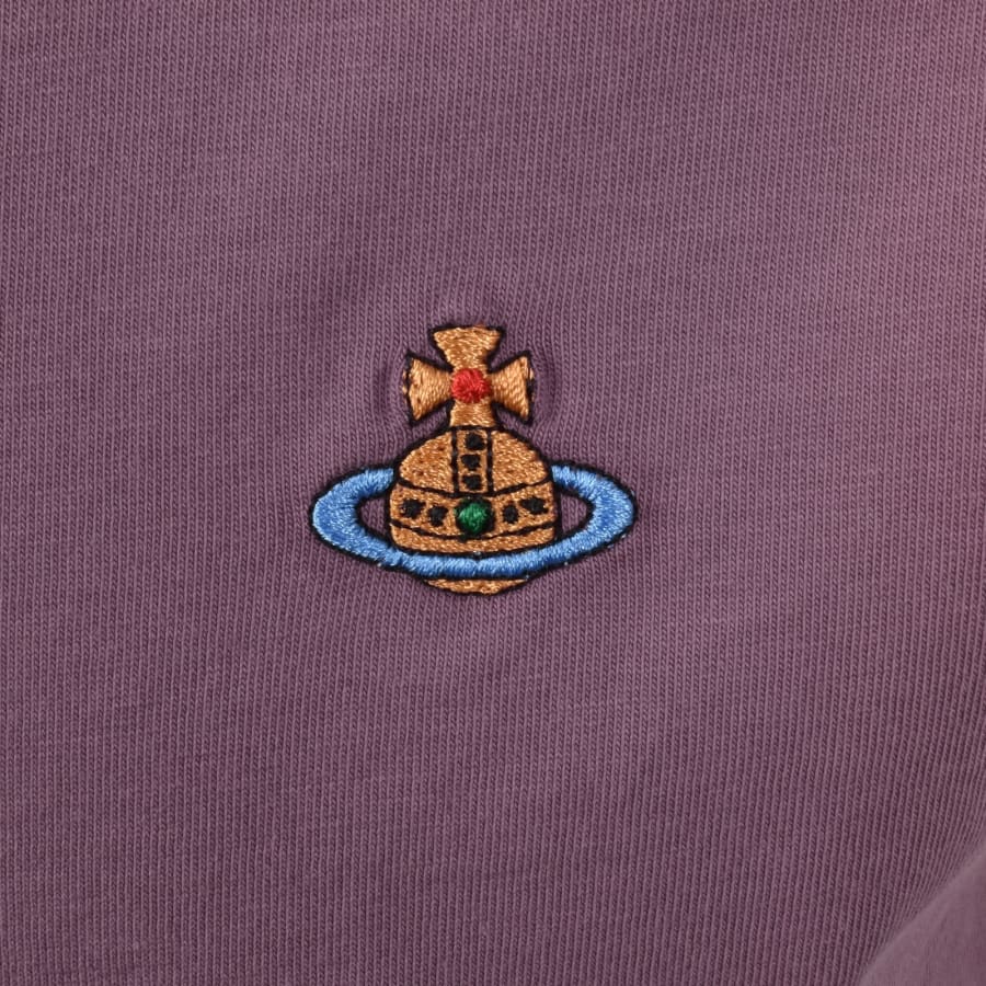 Image number 3 for Vivienne Westwood Classic Logo T Shirt Pink