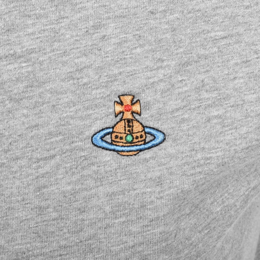 Image number 3 for Vivienne Westwood Classic Logo T Shirt Grey
