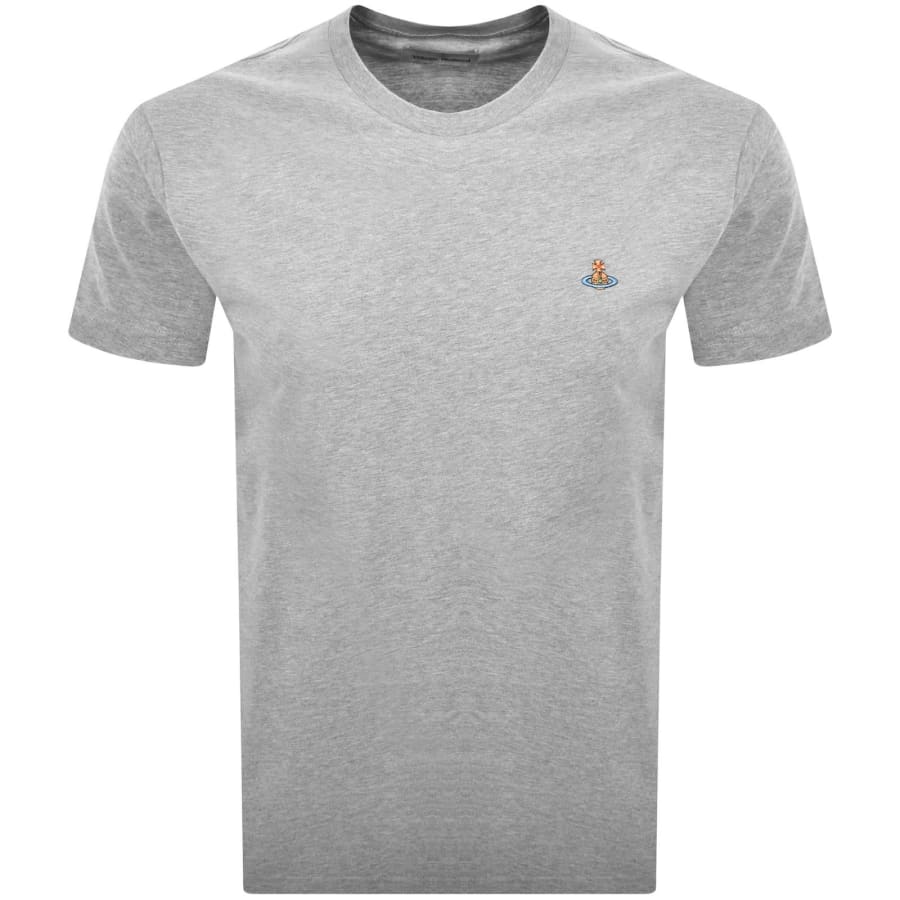 Image number 1 for Vivienne Westwood Classic Logo T Shirt Grey