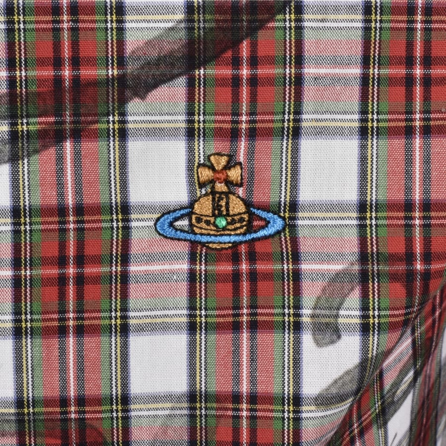 Image number 3 for Vivienne Westwood Krall Long Sleeved Shirt Red