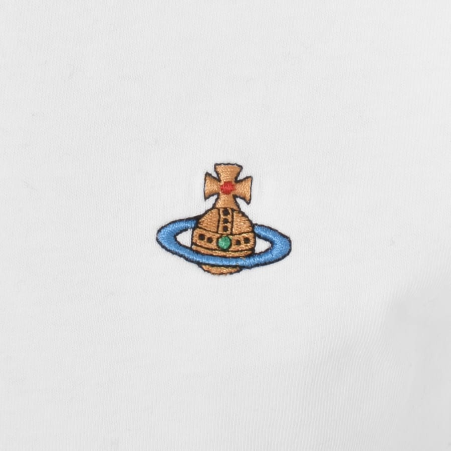 Image number 3 for Vivienne Westwood Classic Logo T Shirt White