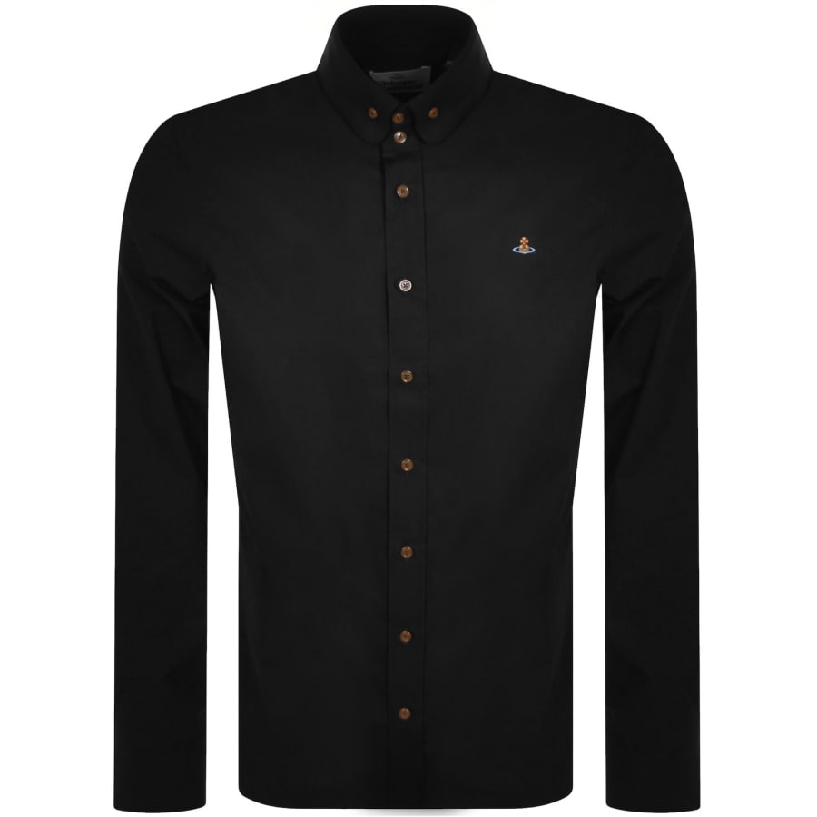 Image number 1 for Vivienne Westwood Krall Long Sleeved Shirt Black