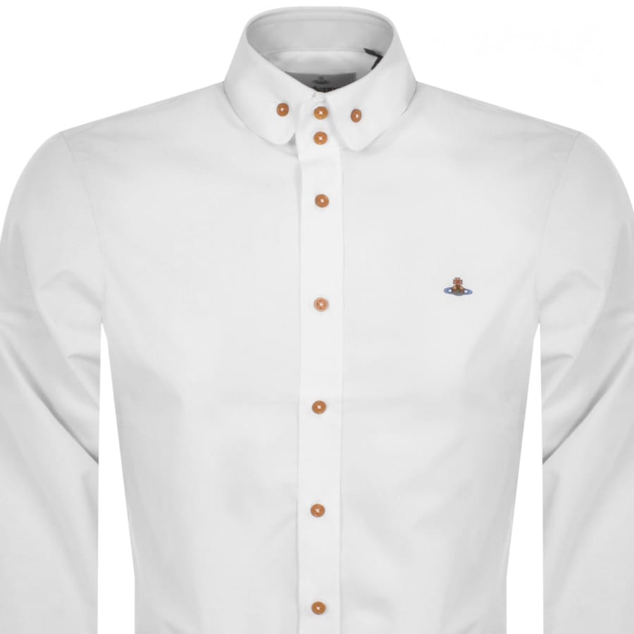 Image number 2 for Vivienne Westwood Krall Long Sleeved Shirt White