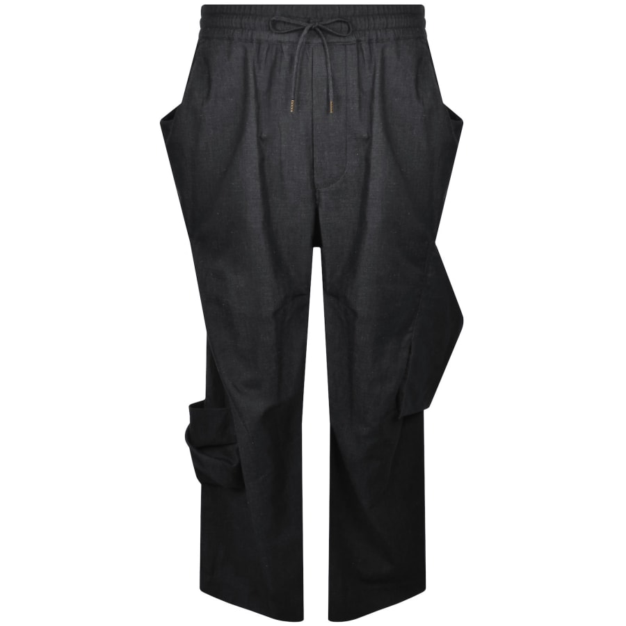 Image number 1 for Vivienne Westwood Achilles Cargo Trousers Navy
