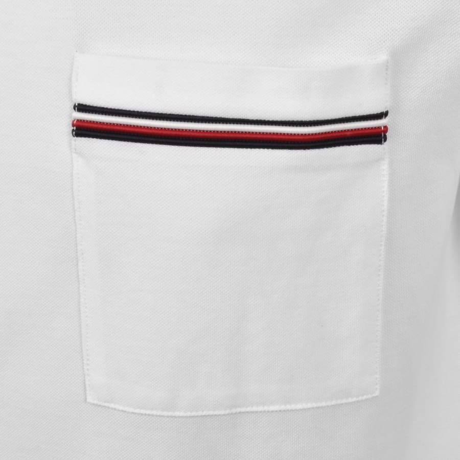 Image number 3 for Tommy Hilfiger Regular Fit Pique T Shirt White