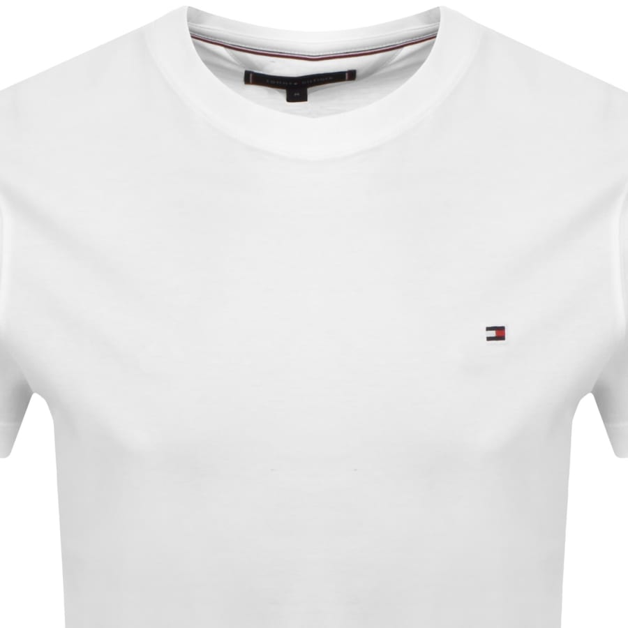 Image number 3 for Tommy Hilfiger Global Stripe T Shirt White