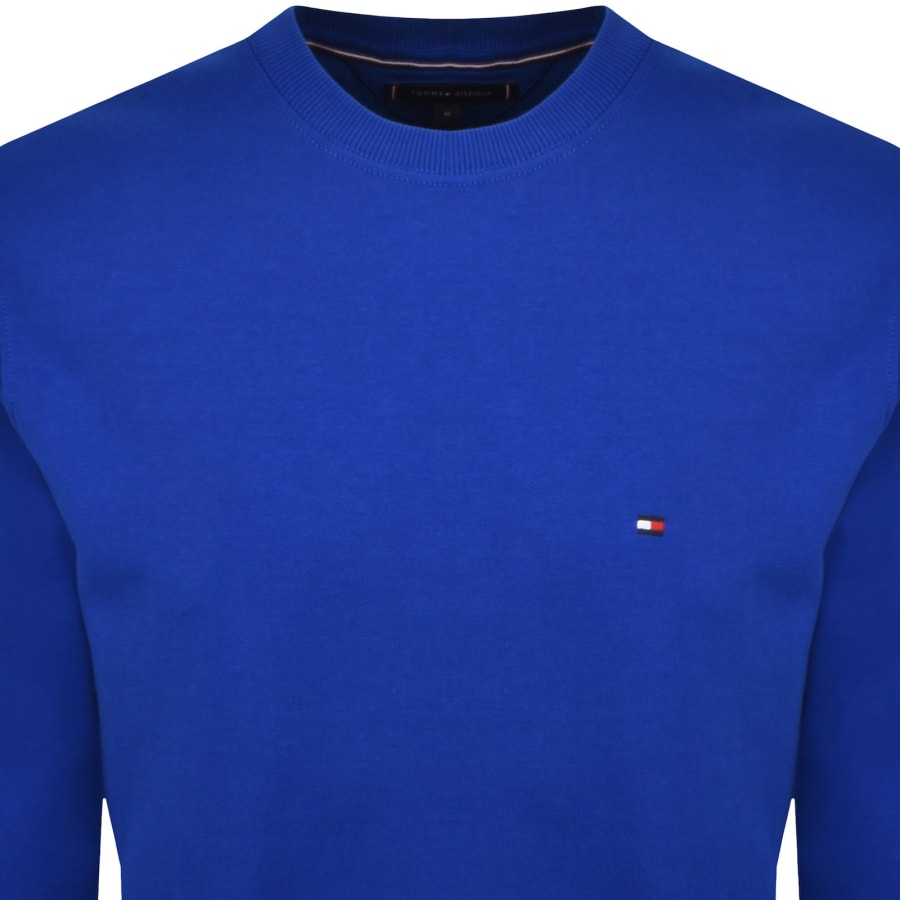 Image number 2 for Tommy Hilfiger Terry Sweatshirt Regal Blue