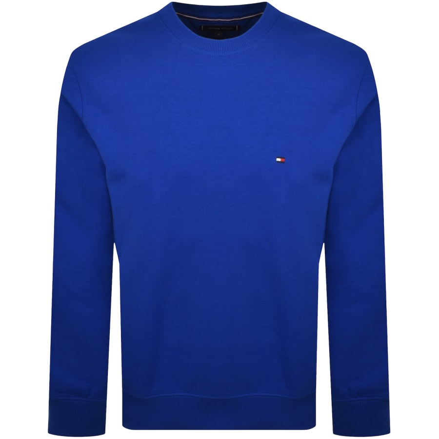 Image number 1 for Tommy Hilfiger Terry Sweatshirt Regal Blue