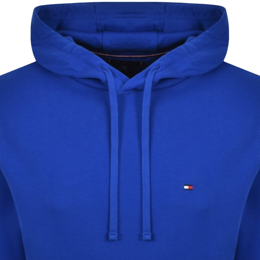 Image number 2 for Tommy Hilfiger Terry Hoodie Regal Blue