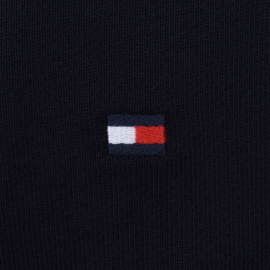 Image number 3 for Tommy Hilfiger Terry Bomber Jacket Navy