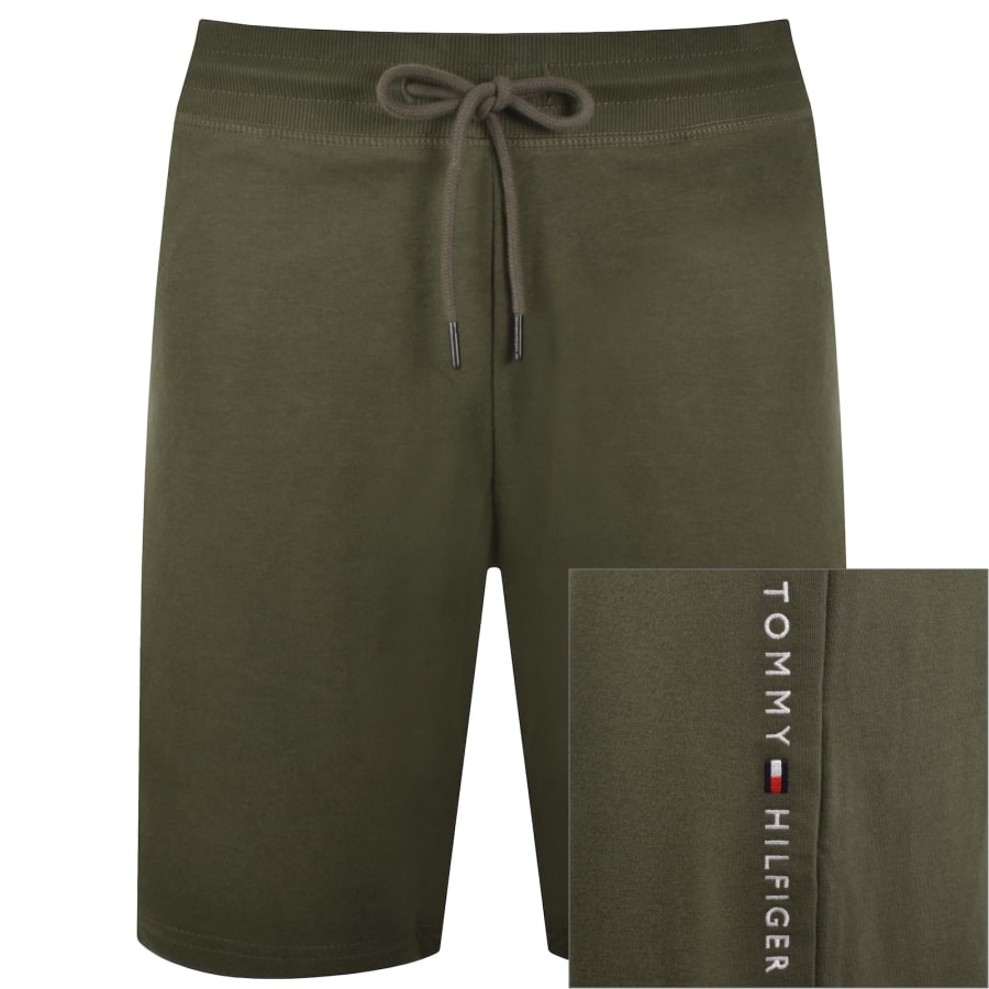 Image number 1 for Tommy Hilfiger Lounge Jersey Shorts Green