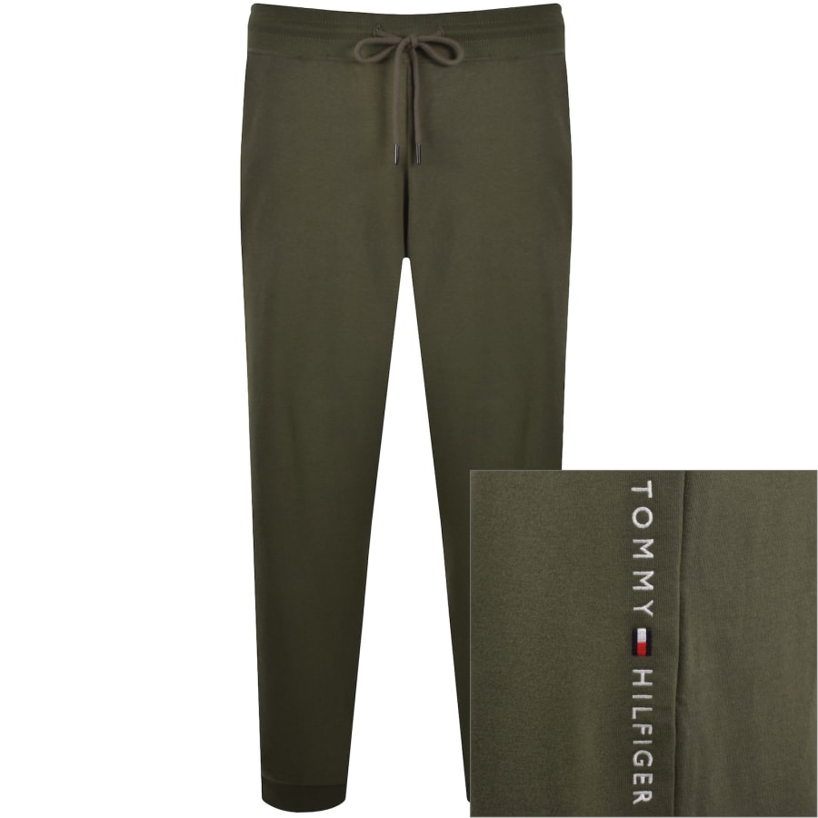 Image number 1 for Tommy Hilfiger Track Joggers Army Green