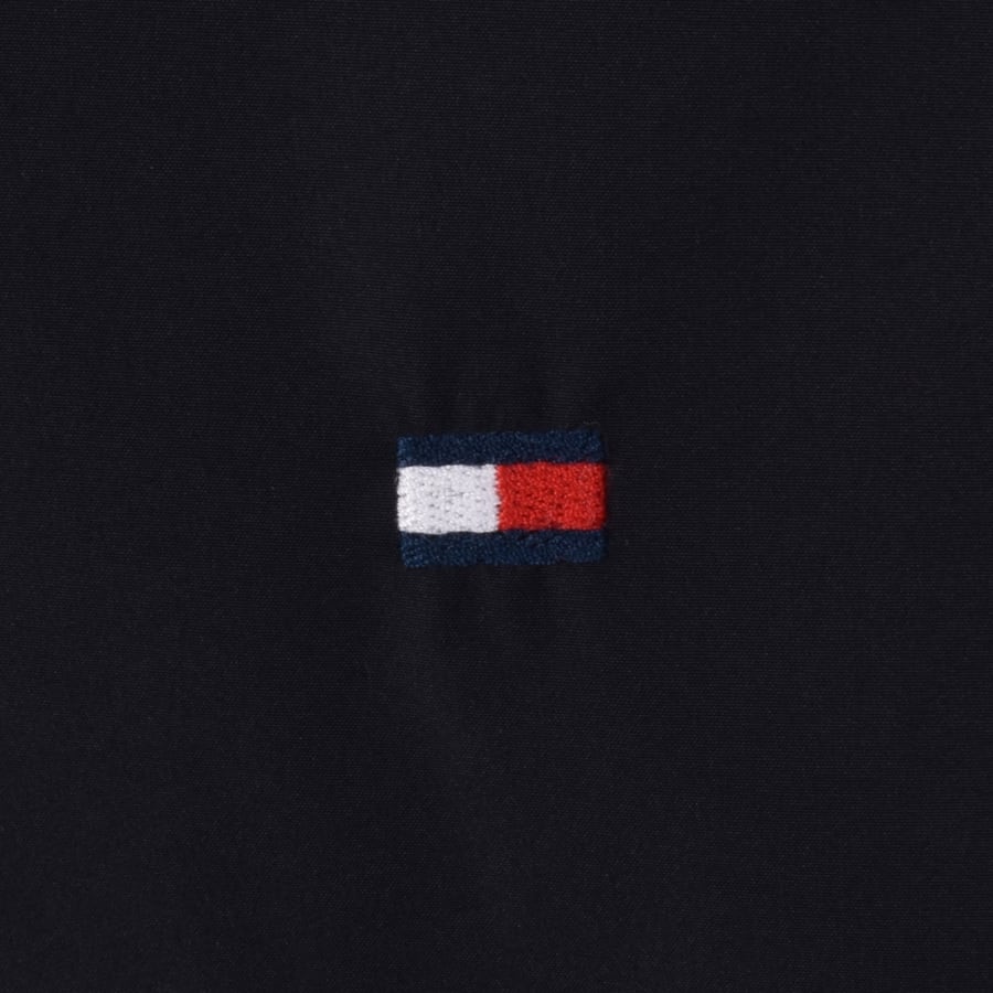 Image number 3 for Tommy Hilfiger Mixed Media Jacket Navy