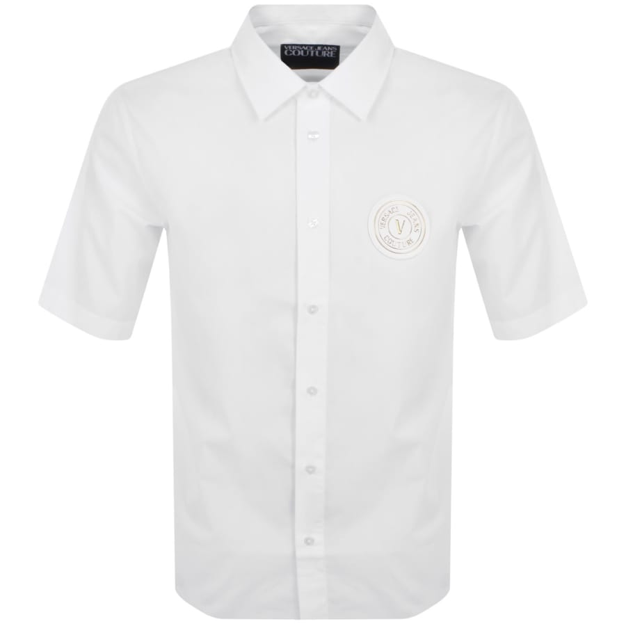 Image number 1 for Versace Jeans Couture Patch Shirt White