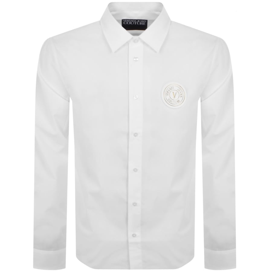 Image number 1 for Versace Jeans Couture Patch Shirt White