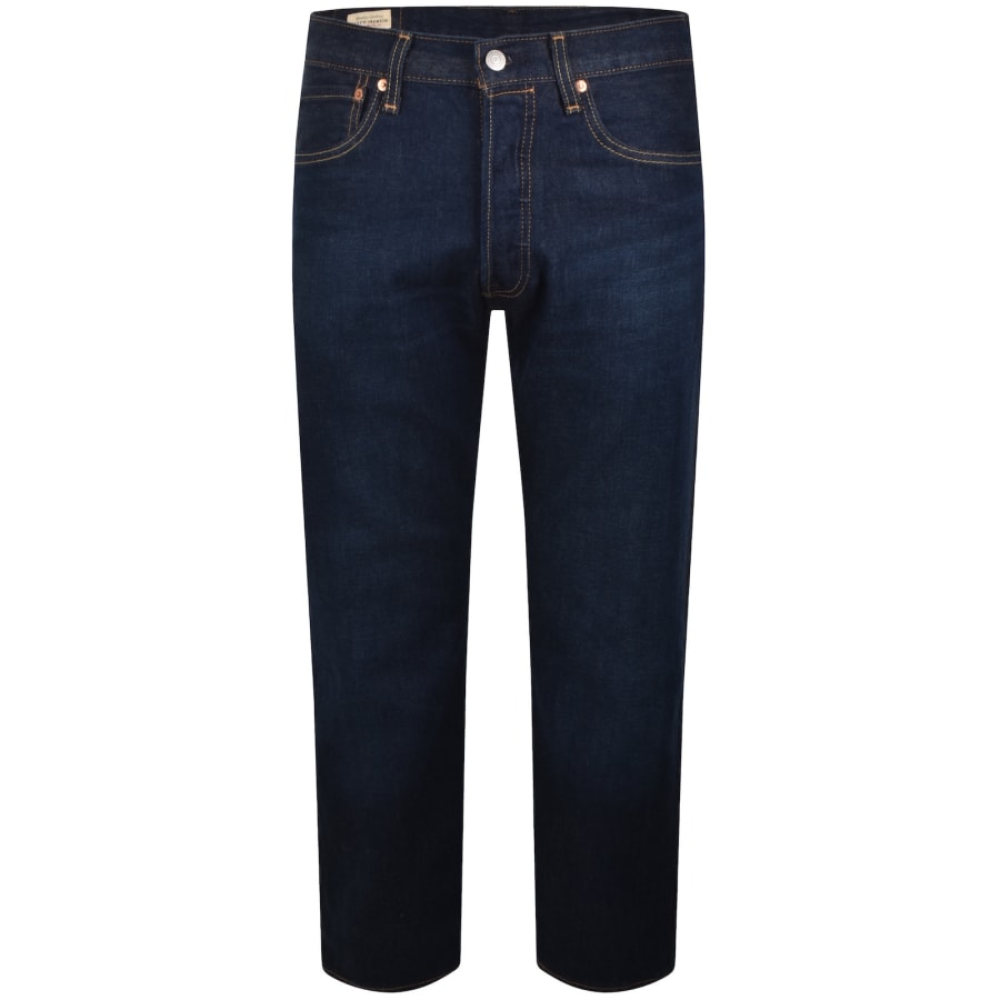 Image number 2 for Levis 501 Original Fit Jeans Blue