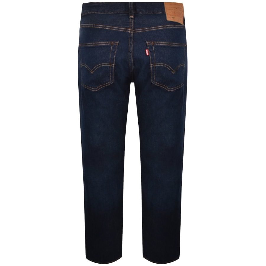 Image number 3 for Levis 501 Original Fit Jeans Blue