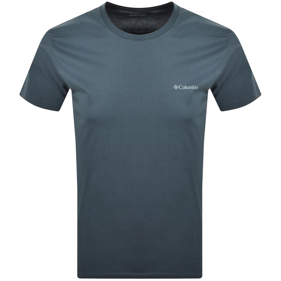 Image number 2 for Columbia North Cascades T Shirt Everblue
