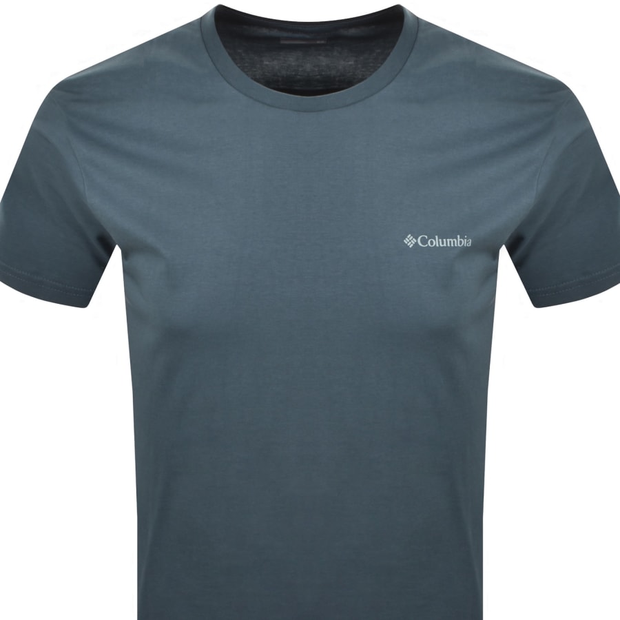 Image number 3 for Columbia North Cascades T Shirt Everblue
