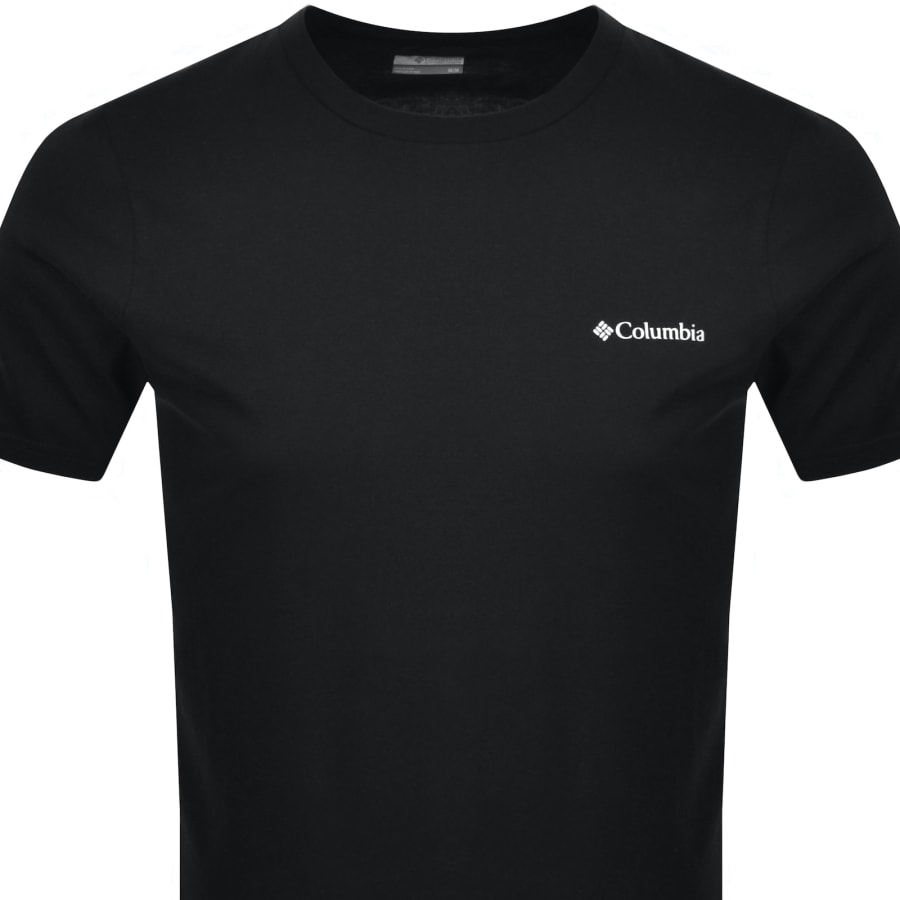 Image number 2 for Columbia Basic Logo T Shirt Black