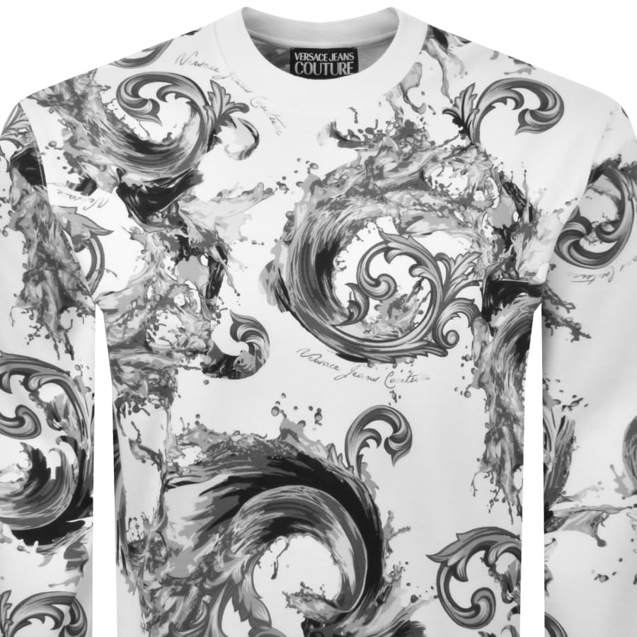 Image number 2 for Versace Jeans Couture Logo Sweatshirt White