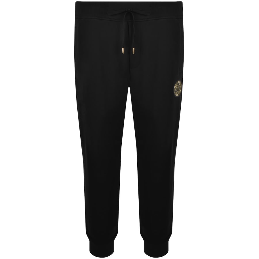 Image number 1 for Versace Jeans Couture Logo Jogging Bottoms Black