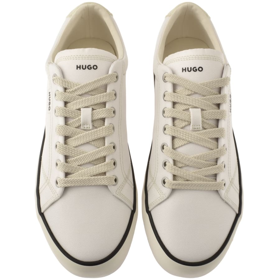 Image number 3 for HUGO Blue B Cross Trainers Open White