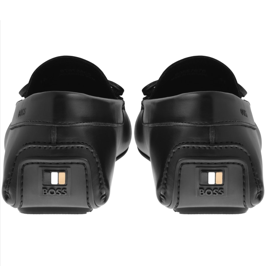 Image number 2 for BOSS Noel Moccasin Shoes Black